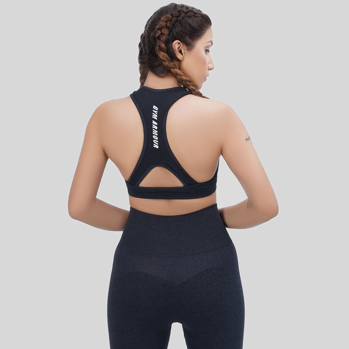 Edge Seamless Sports Bra (Black)