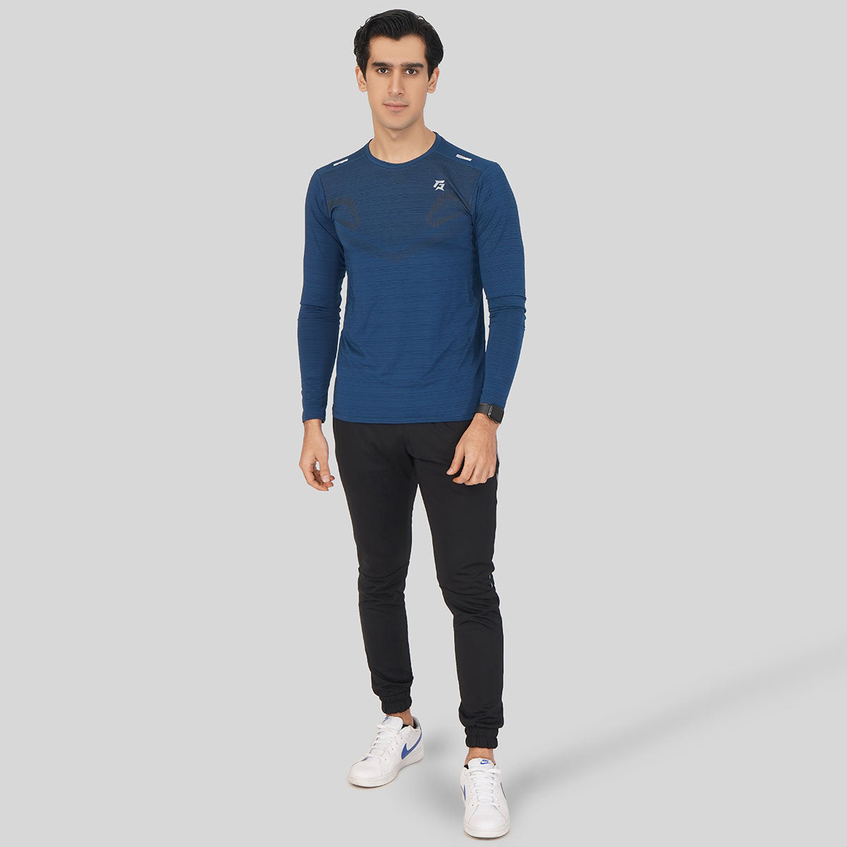 Vertex LongSleeves Tee (Blue)