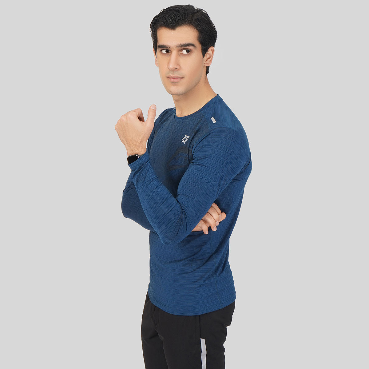 Vertex LongSleeves Tee (Blue)