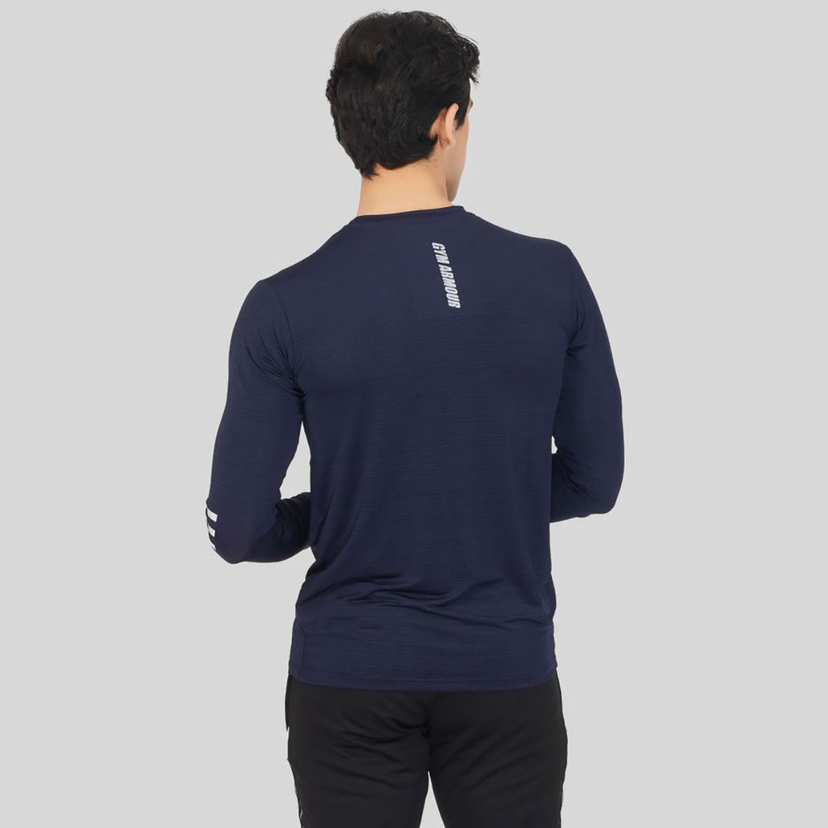 Triple Volt LongSleeves Tee (Navy)