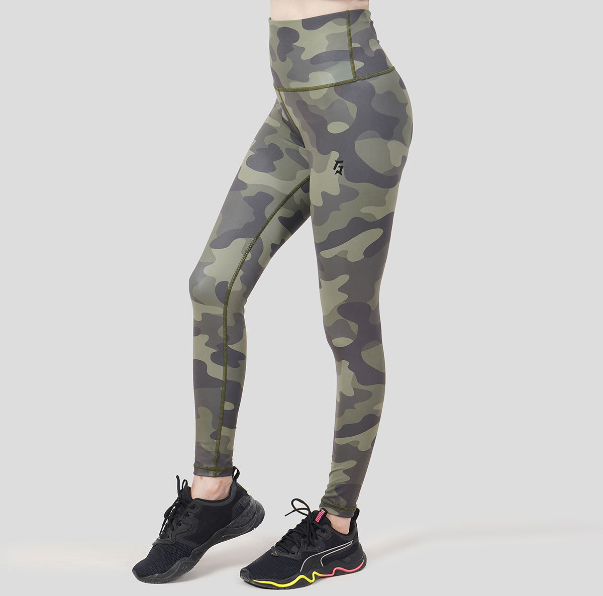 Compression Leggings (Green Camo)