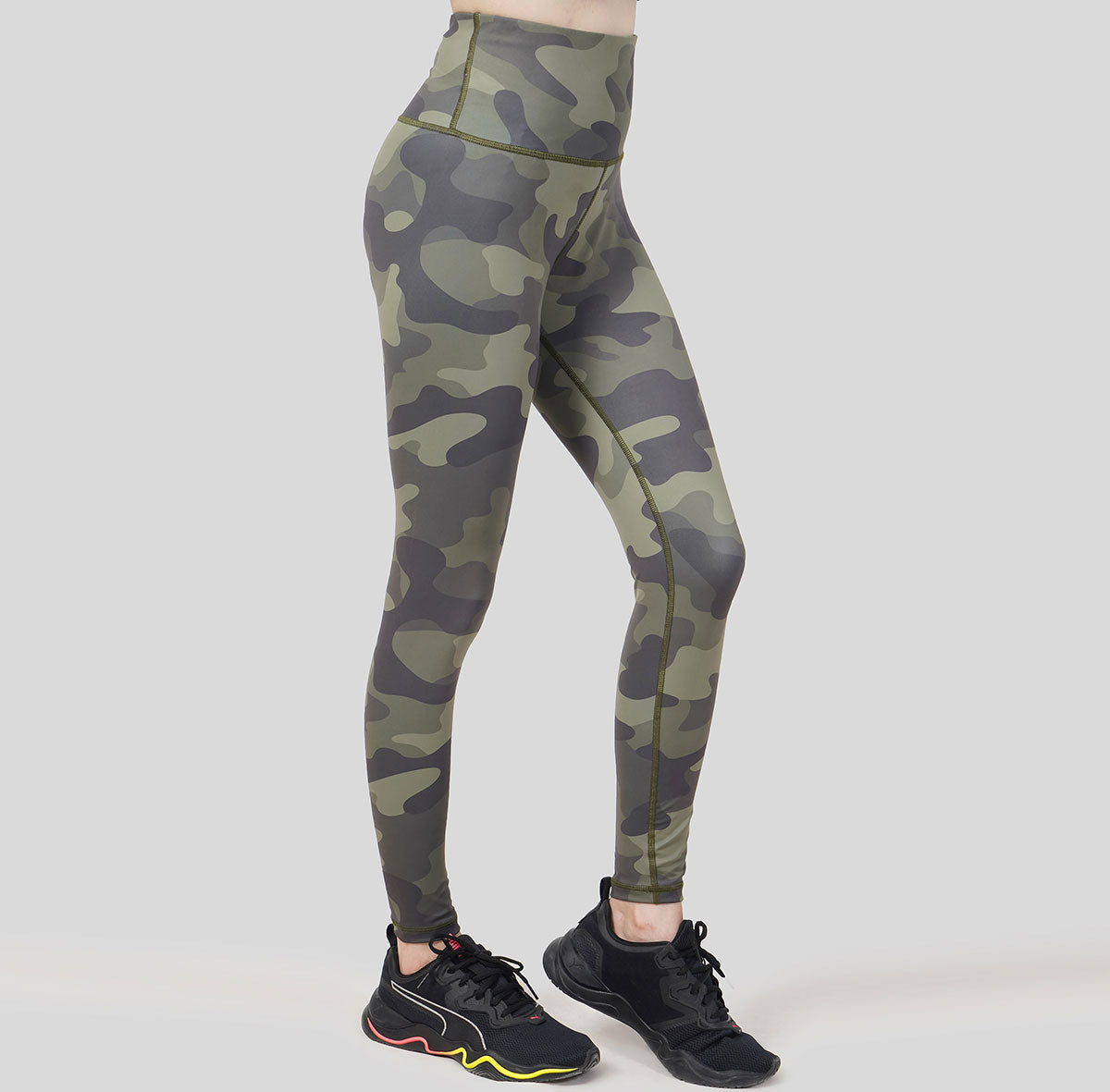 Compression Leggings (Green Camo)