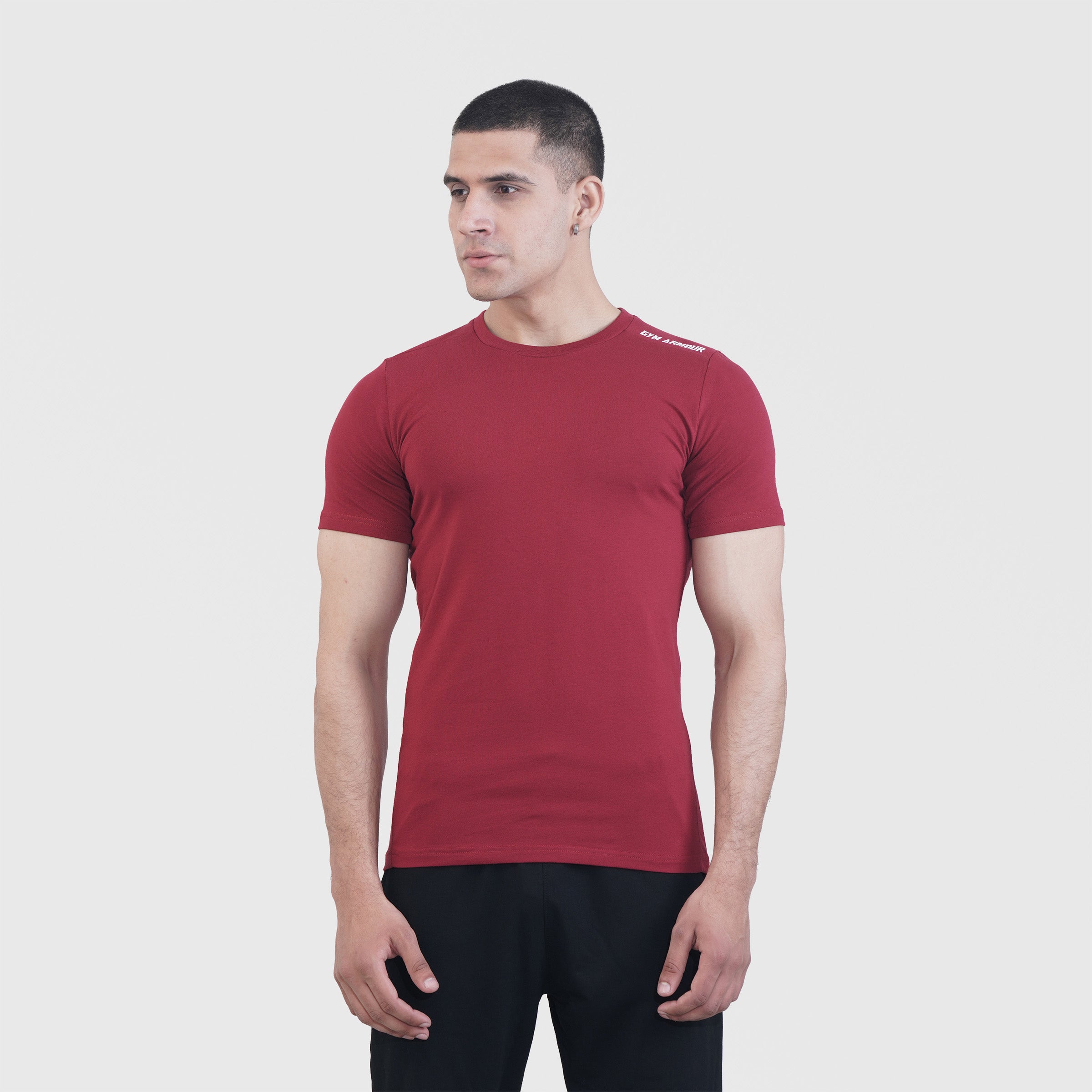 Flex Fit Tee (Maroon)