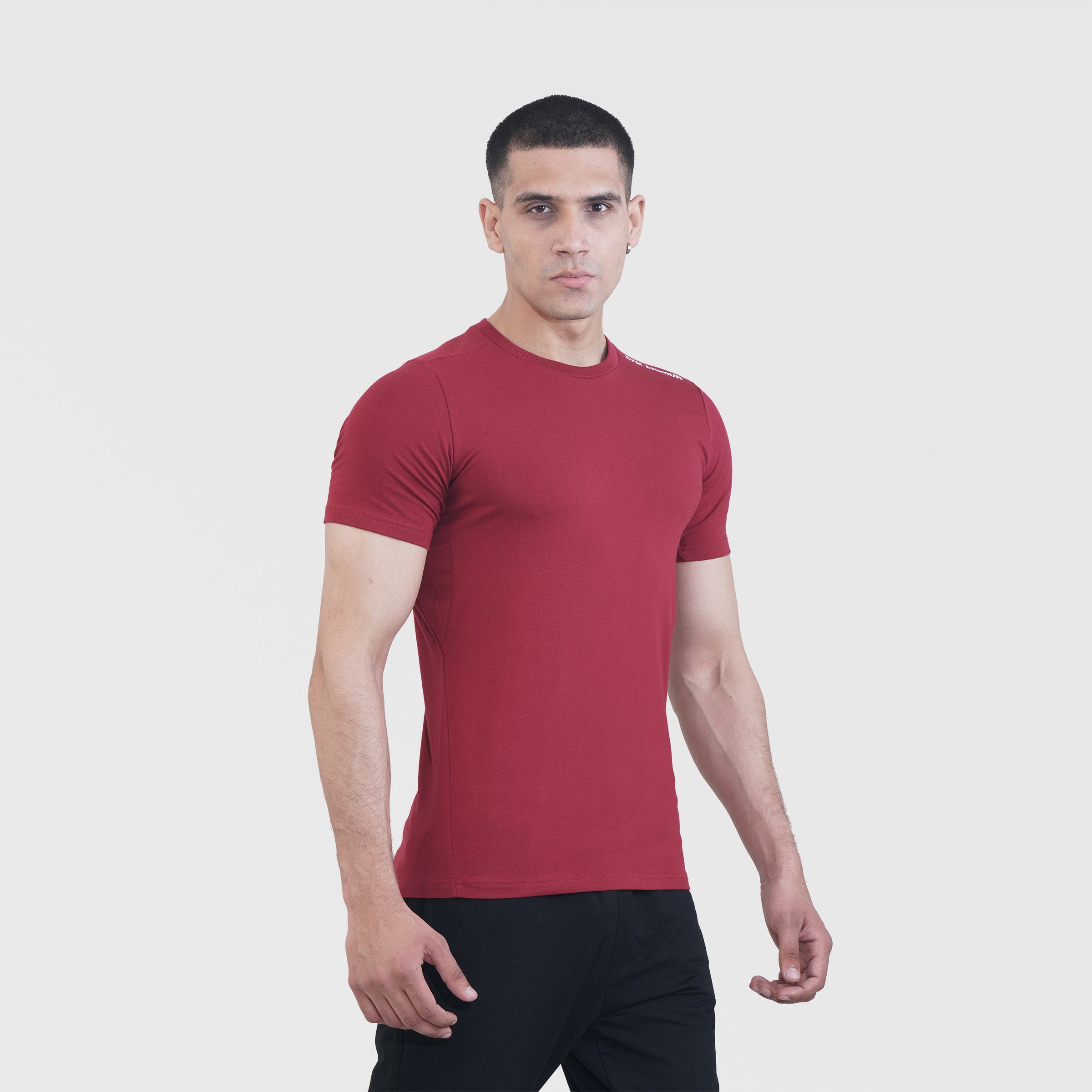 Flex Fit Tee (Maroon)