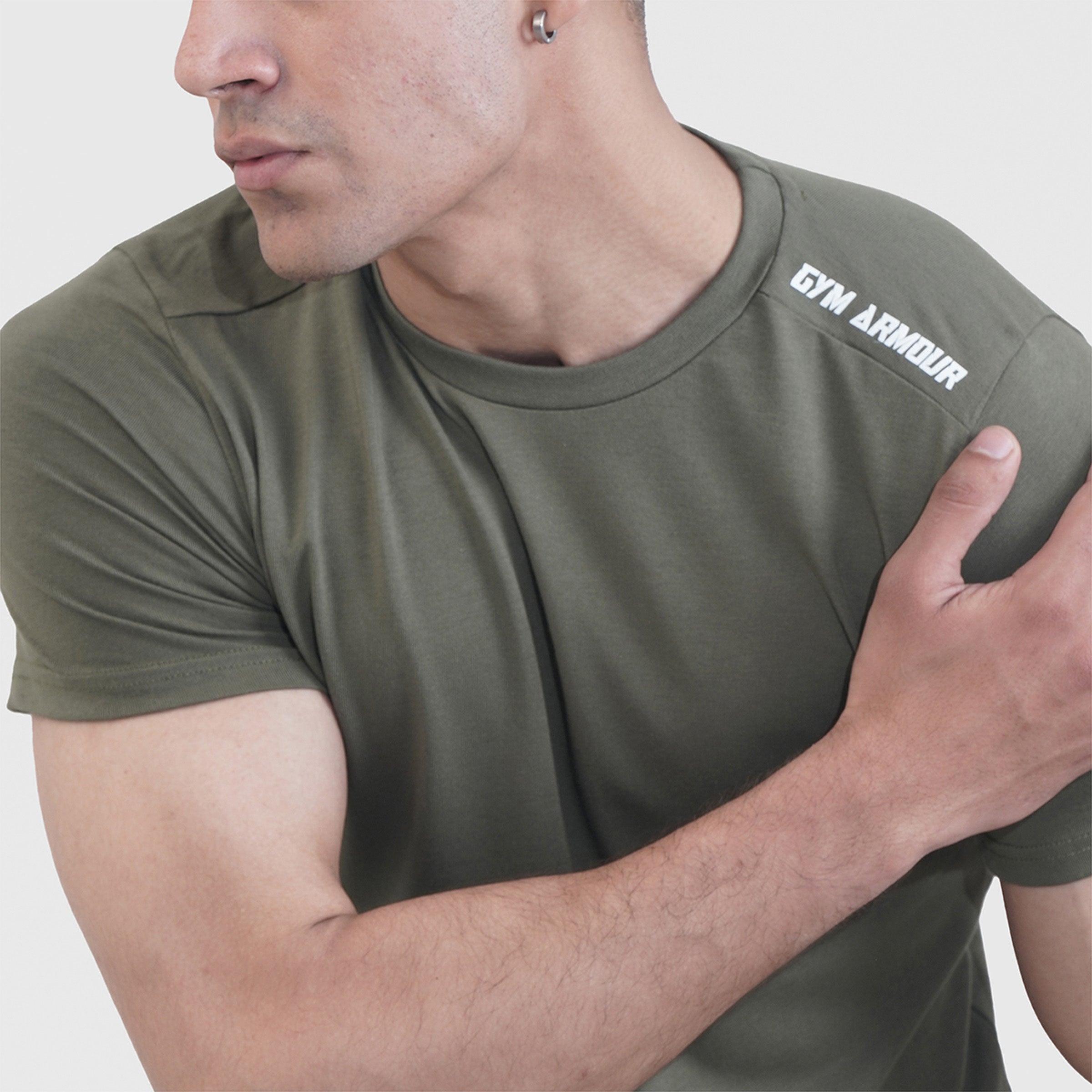 Flex Fit Tee (Olive)