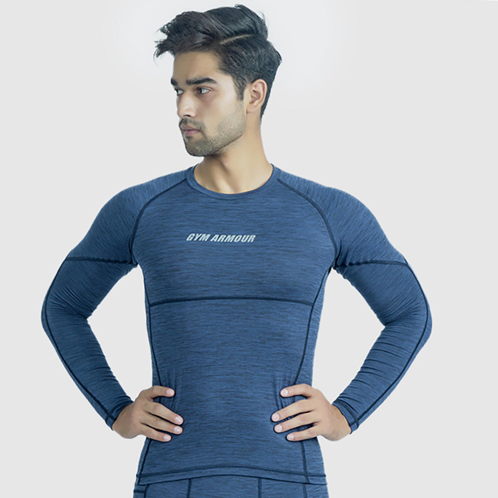 Armour Compression LongSleeves Tee (Navy)