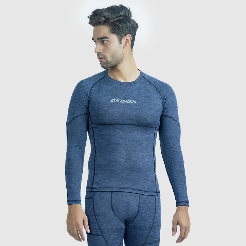 Armour Compression LongSleeves Tee (Navy)