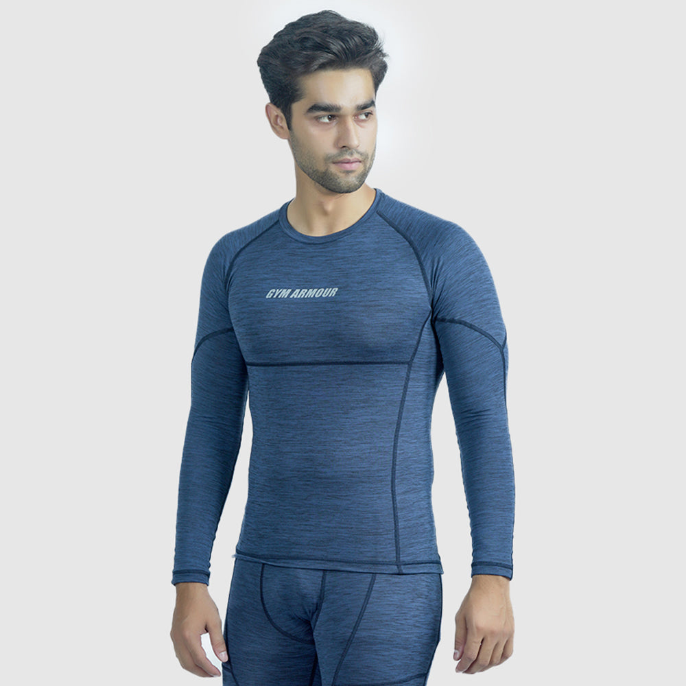 Armour Compression LongSleeves Tee (Navy)