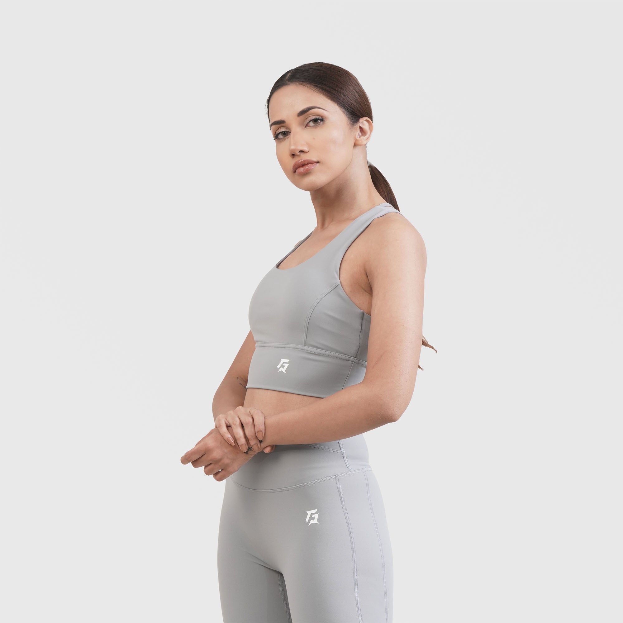 Empowered Sports Bra (Grey)