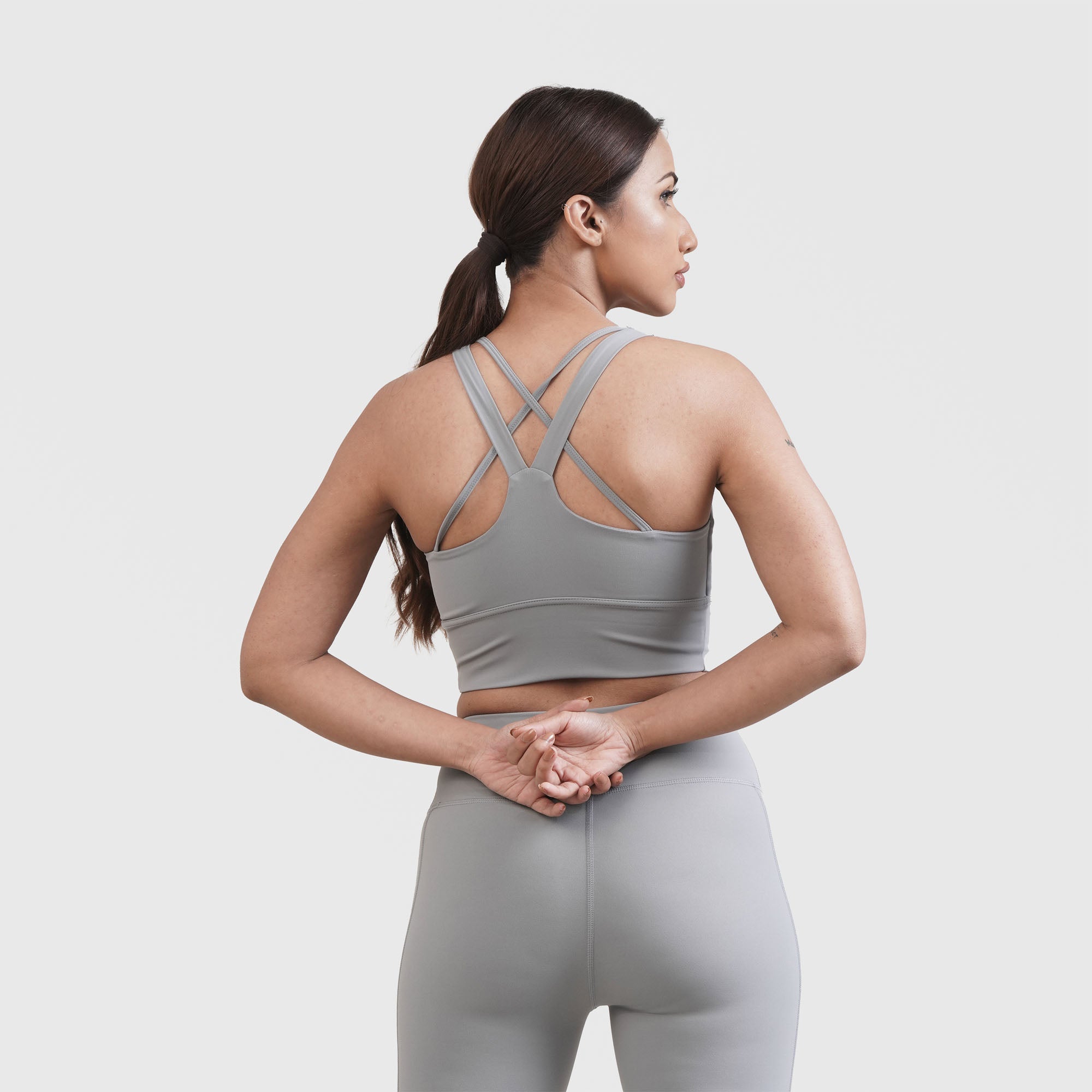 Empowered Sports Bra (Grey)