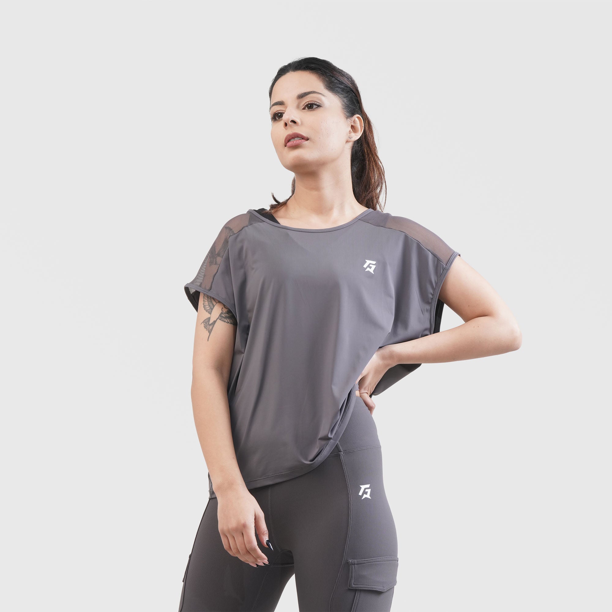 Fitness Fit Tee (Grey)