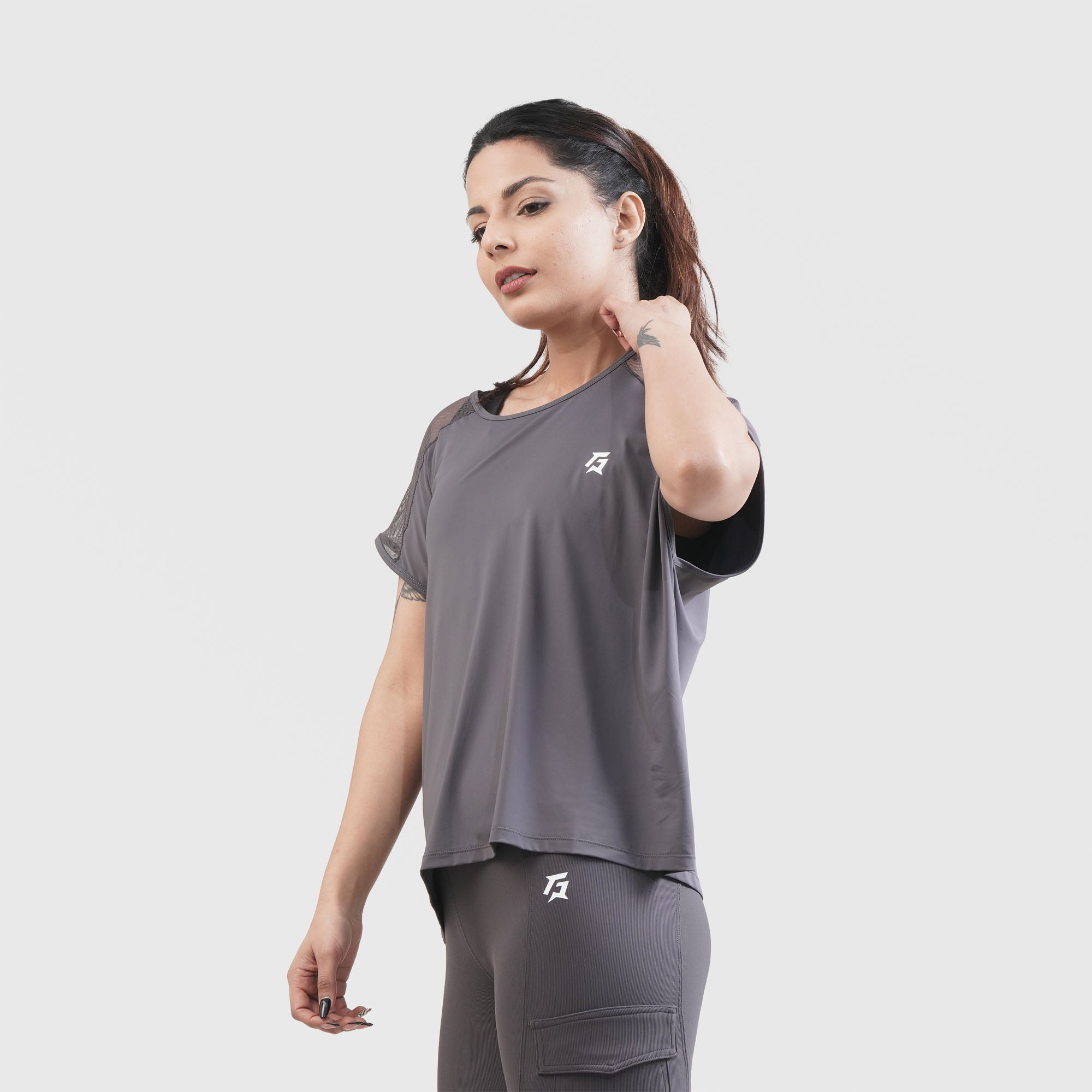 Fitness Fit Tee (Grey)